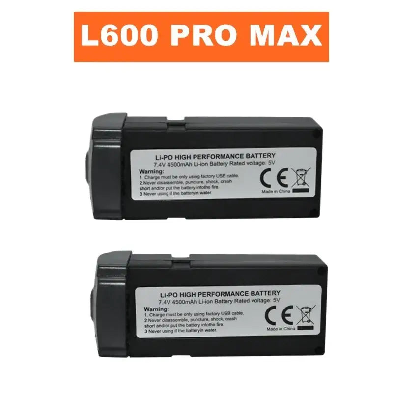 Batterie Lipo pour Drone L600 PRO et MAX 3000mAh ou 4500mAh - 2B L600 PRO MAX - Batterie