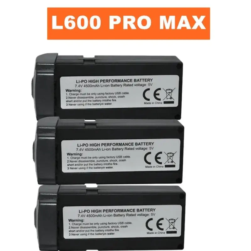Batterie Lipo pour Drone L600 PRO et MAX 3000mAh ou 4500mAh - 3B L600 PRO MAX - Batterie