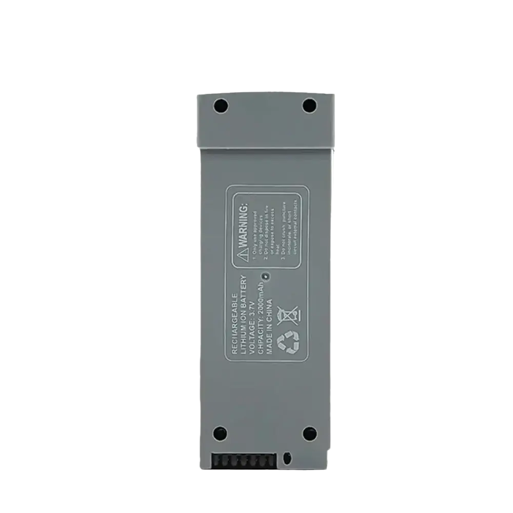 Batterie Lithium 3.7V 2000mAh pour Drone Z908 PRO et MAX - Gris 1 Pièce - Batterie