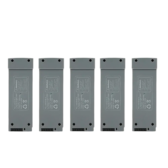 Batterie Lithium 3.7V 2000mAh pour Drone Z908 PRO et MAX - Gris 5 Pièces - Batterie