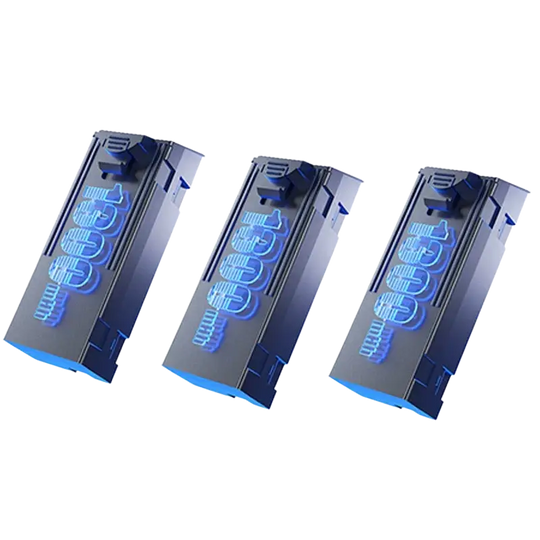 Batterie originale 3.7V 1300mAh pour drone quadrirotor GT8 professionnel - 3 Batteries - Batterie