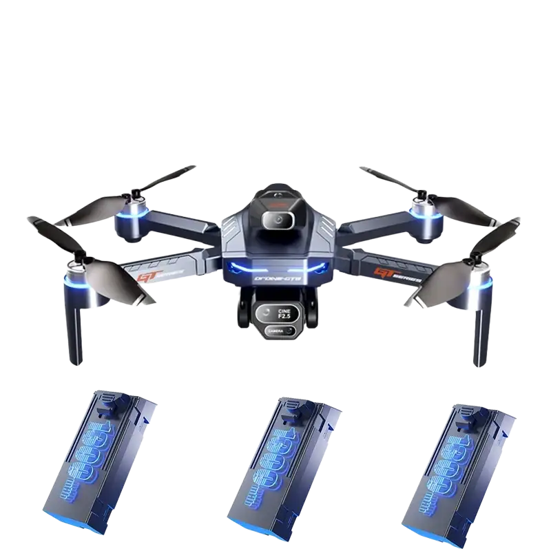 Batterie originale 3.7V 1300mAh pour drone quadrirotor GT8 professionnel - Batterie