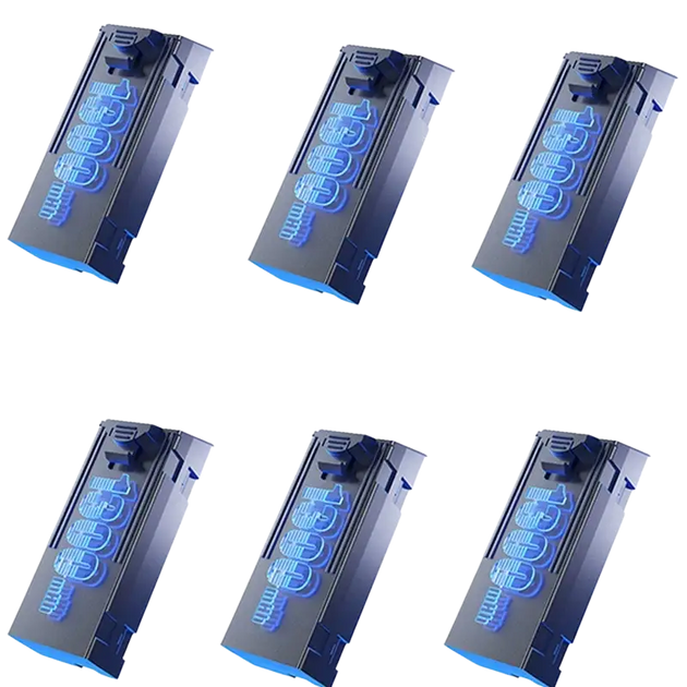 Batterie originale 3.7V 1300mAh pour drone quadrirotor GT8 professionnel - 6 Batteries - Batterie