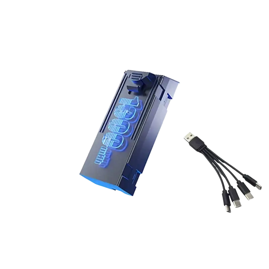 Batterie originale 3.7V 1300mAh pour drone quadrirotor GT8 professionnel - Cable de Chargement 1 Pièce - Batterie