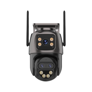 Caméra de Sécurité IP 6K Extérieure 9MP HD avec Zoom 8x, PTZ & Détection AI