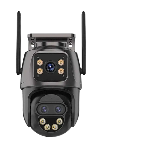 Caméra de Sécurité IP 6K Extérieure 9MP HD avec Zoom 8x, PTZ & Détection AI