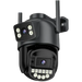 Caméra extérieure PTZ 10MP avec WIFI et double objectif 8MP