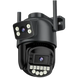 Caméra extérieure PTZ 10MP avec WIFI et double objectif 8MP