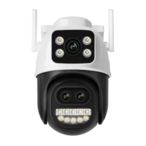 Caméra Extérieure WiFi 12MP 6K avec Zoom Numérique 8X et Détection Humaine AI