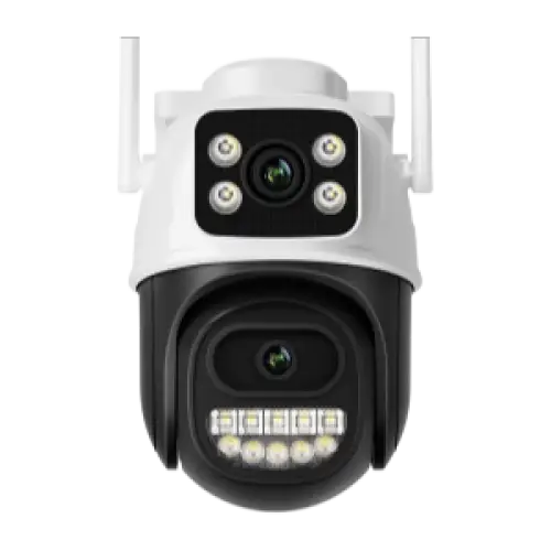 Caméra Extérieure WiFi 12MP 6K avec Zoom Numérique 8X et Détection Humaine AI