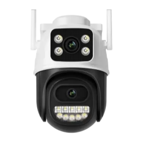 Caméra Extérieure WiFi 12MP 6K avec Zoom Numérique 8X et Détection Humaine AI