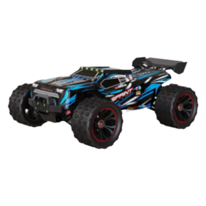 Voiture RC tout-terrain 80 KM/H, camion monstre télécommandé 4WD 1/14 avec phare LED sans balais, jouets idéaux pour garçons, cadeau parfait