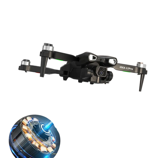 Accessoires inclus avec le drone IDEA12Pro, parfait pour les pilotes débutants intéressés par la capture de vidéos et images avec un drone caméra 4K.