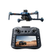 Drone GT8 Pliable avec Caméra 4K GPS et Éclairage LED Noir et Bleu - Drone