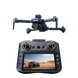 Drone GT8 Pliable avec Caméra 4K GPS et Éclairage LED Noir et Bleu - Drone