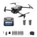 Drone Lenovo GT50 Pro 8K avec double caméra et moteurs brushless - Batterie grise 8K-2 - Drone