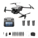 Drone Lenovo GT50 Pro 8K avec double caméra et moteurs brushless - Batterie grise 8K-3 - Drone