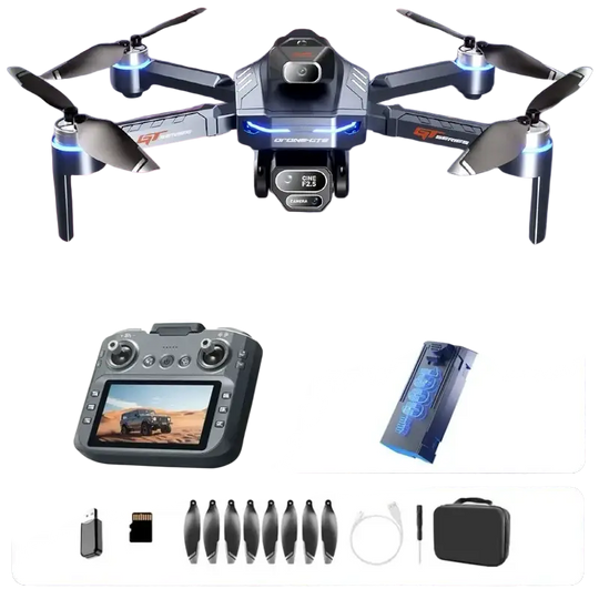 Drone Lenovo GT8 8K GPS avec Double Caméra et Moteur Brushless - Batterie Bleue-8K1 - Drone