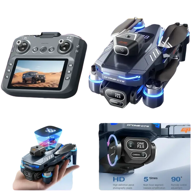 Drone Lenovo GT8 8K GPS avec Double Caméra et Moteur Brushless - Drone