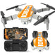 Drone pliable caméra 1080P IDEA12 mini avec 2 batteries RC quadrirotor FPV pour enfants - Drone