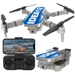 Drone pliable caméra 1080P IDEA12 mini avec 2 batteries RC quadrirotor FPV pour enfants - Bleu / Allemagne - Drone