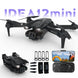 Drone pliable caméra 1080P IDEA12 mini avec 2 batteries RC quadrirotor FPV pour enfants - Drone