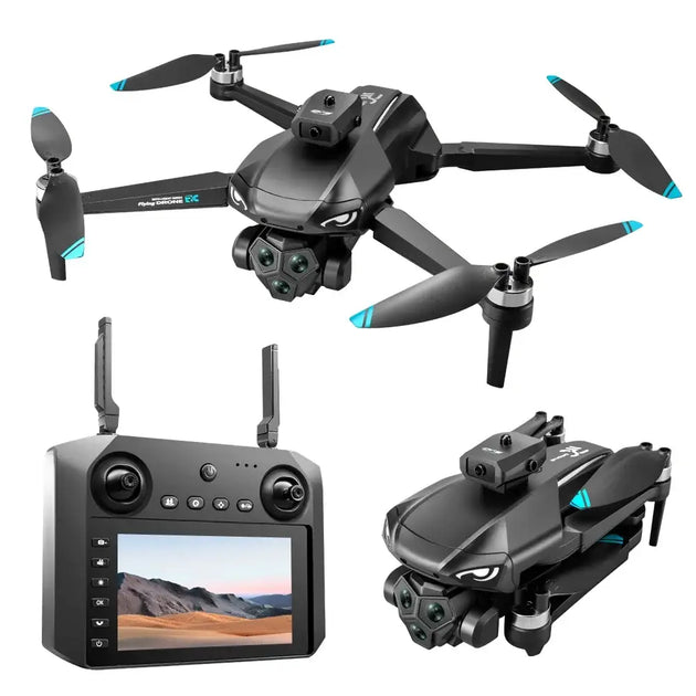 Schéma technique du drone professionnel M33 MAX, soulignant ses fonctionnalités 4K et sa conception innovante, parfait pour tous les passionnés, drone professionnel 4k.