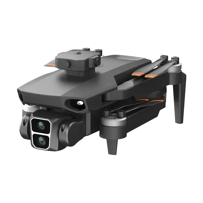 Illustration du poids léger de 182.2g du drone professionnel GPS L106-1, facilitant son transport.