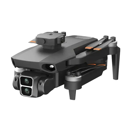 Illustration du poids léger de 182.2g du drone professionnel GPS L106-1, facilitant son transport.