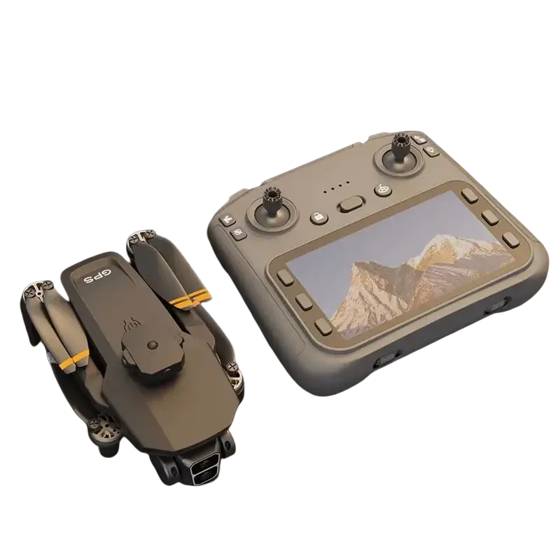 Fonctionnalités du drone professionnel GPS L106-1, comme le mode suivi et le contrôle par application.