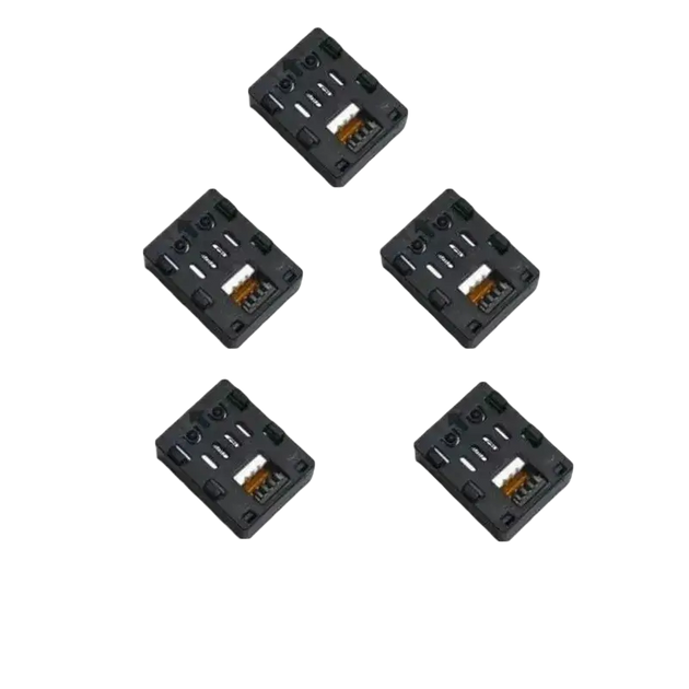 Drone RC pliable bleu et noir avec batterie et accessoires K04 Mini - 5 Batteries - Batterie