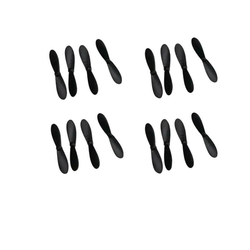 Drone RC pliable bleu et noir avec batterie et accessoires K04 Mini - Ensemble de 4 Hélices - Batterie