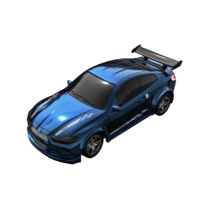 Voiture RC Haute Vitesse 1/64 4WD Mini GTR Télécommandée avec Batterie Lithium Jouet Garçon