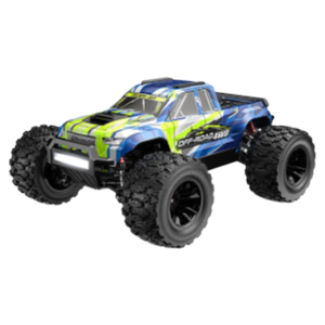 Comparaison de tailles avec d'autres modèles de voiture rc tout terrain, mettant en avant la Hyper Go 14207 14208 14209.