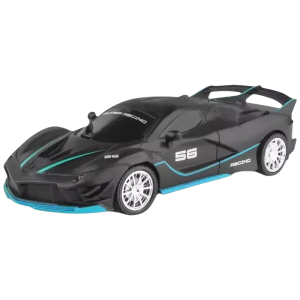 Vue de près de la télécommande de la voiture rc 4 canaux - voiture rc télécommandée pour tous les âges.