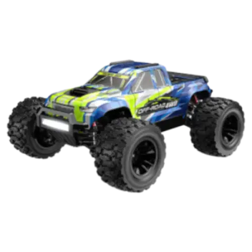 Comparaison de tailles avec d'autres modèles de voiture rc tout terrain, mettant en avant la Hyper Go 14207 14208 14209.