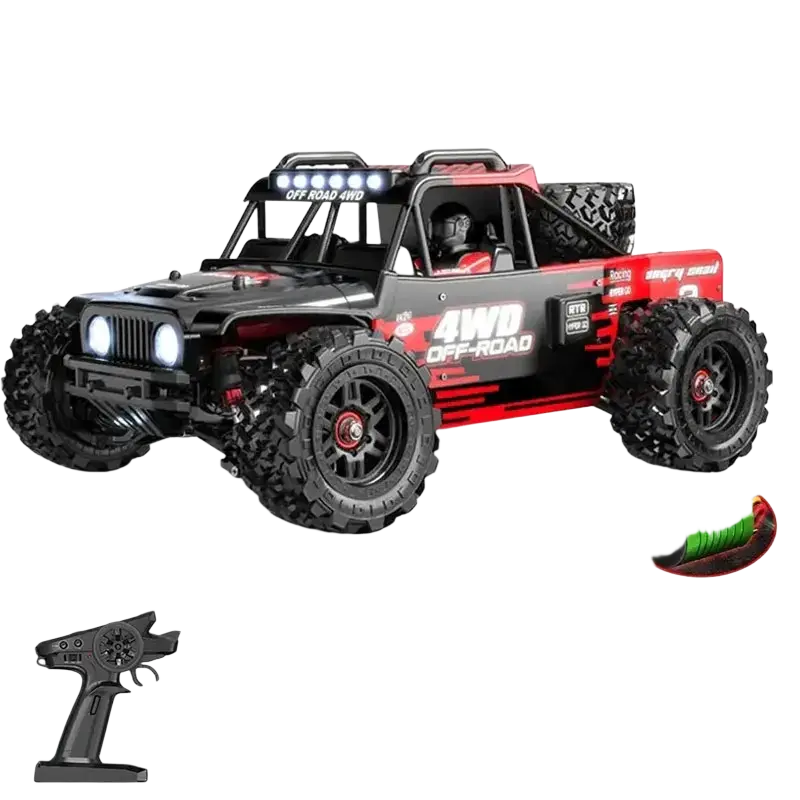 Les accessoires inclus avec la Hyper Go 14207 14208 14209, parfaite pour les fans de voitures rc tout terrain.