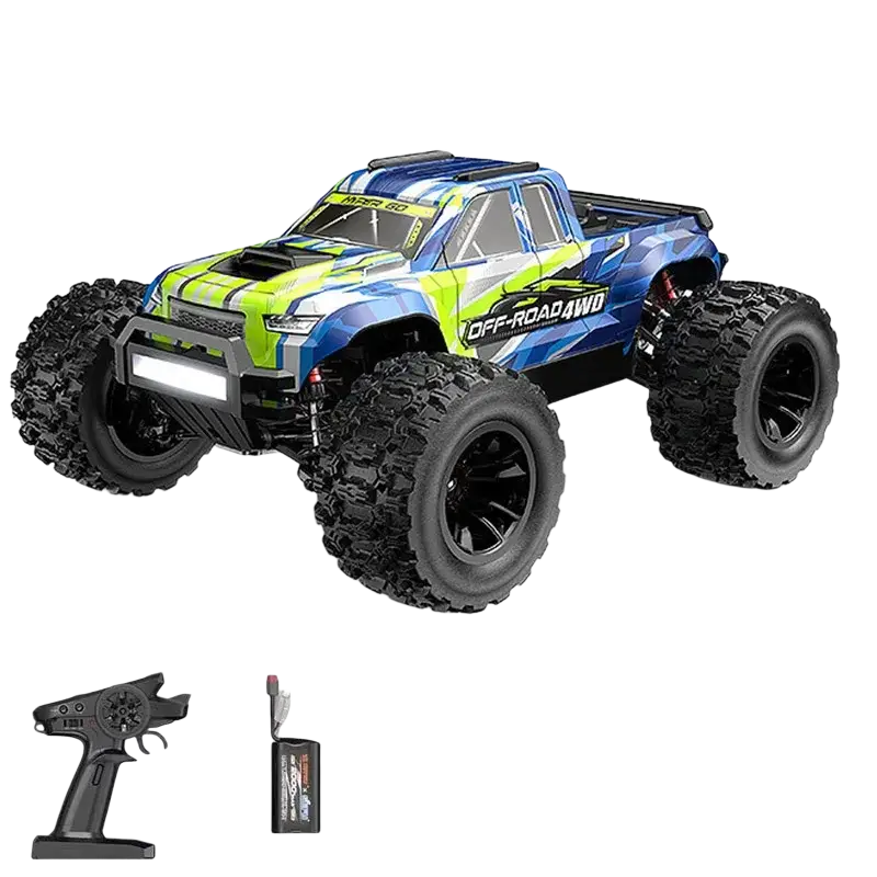 Test de vitesse de la Hyper Go 14207 14208 14209, la voiture rc tout terrain qui atteint des vitesses impressionnantes.
