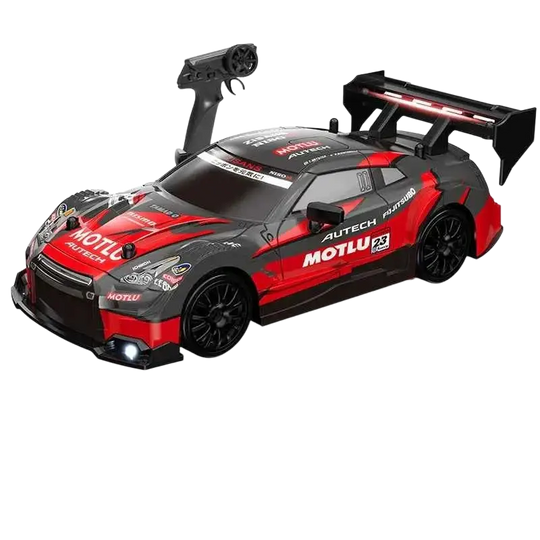 Jouet Pour Garçon Voiture Rapide RC Mustang 4WD, 1/24, Contrôle À Distance, Pneu Remplaçable