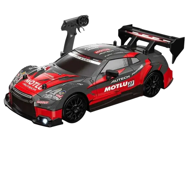 Jouet Pour Garçon Voiture Rapide RC Mustang 4WD, 1/24, Contrôle À Distance, Pneu Remplaçable