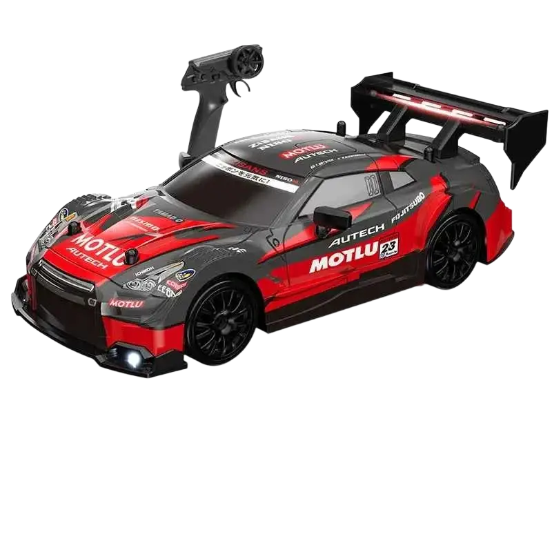 Jouet Pour Garçon Voiture Rapide RC Mustang 4WD, 1/24, Contrôle À Distance, Pneu Remplaçable