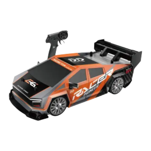 Jouet Pour Garçon Voiture Rapide RC Mustang 4WD, 1/24, Contrôle À Distance, Pneu Remplaçable