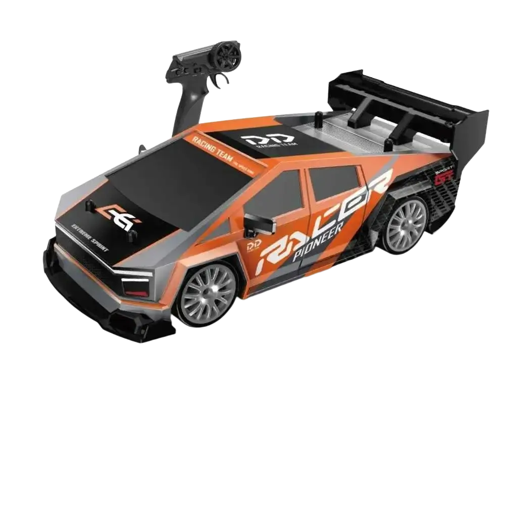 Jouet Pour Garçon Voiture Rapide RC Mustang 4WD, 1/24, Contrôle À Distance, Pneu Remplaçable