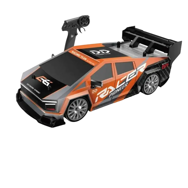 Jouet Pour Garçon Voiture Rapide RC Mustang 4WD, 1/24, Contrôle À Distance, Pneu Remplaçable