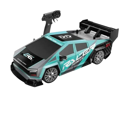 Jouet Pour Garçon Voiture Rapide RC Mustang 4WD, 1/24, Contrôle À Distance, Pneu Remplaçable