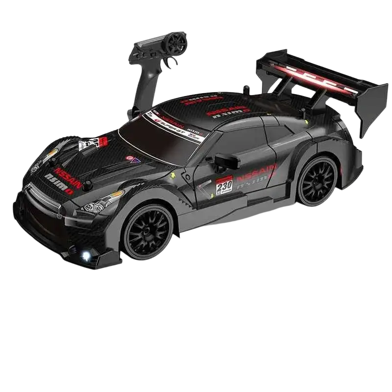 Jouet Pour Garçon Voiture Rapide RC Mustang 4WD, 1/24, Contrôle À Distance, Pneu Remplaçable
