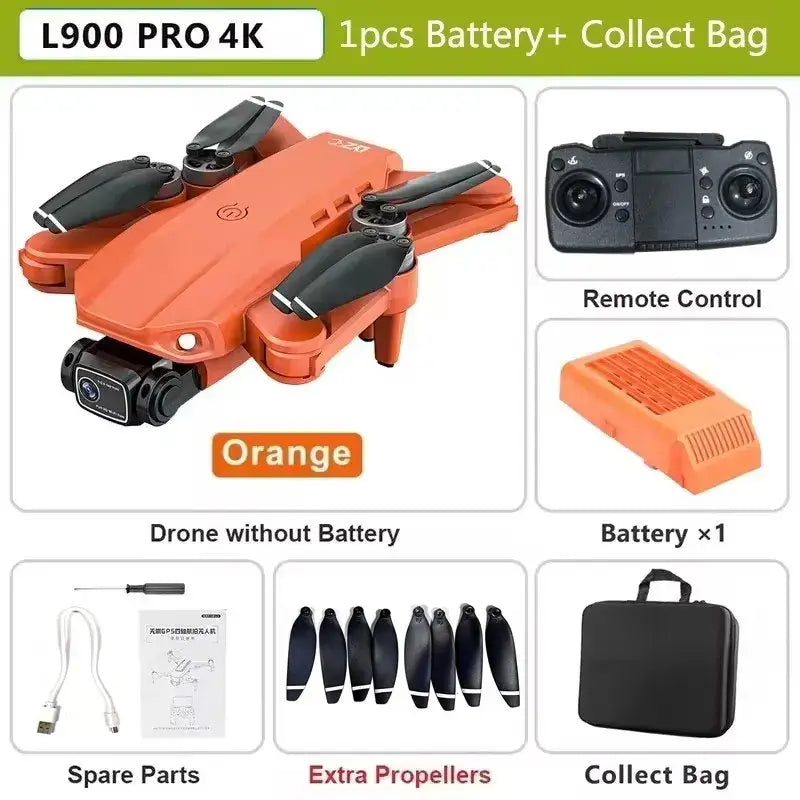 L900 Pro Drone Professionnel 4K 5G avec Double Caméra et Contrôle à Distance 1.2KM - Https://jimmyscholtus.com