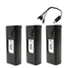 Lot de 3 batteries originales 3.7V 2000mAh pour drone S2S avec chargeur USB - Batterie