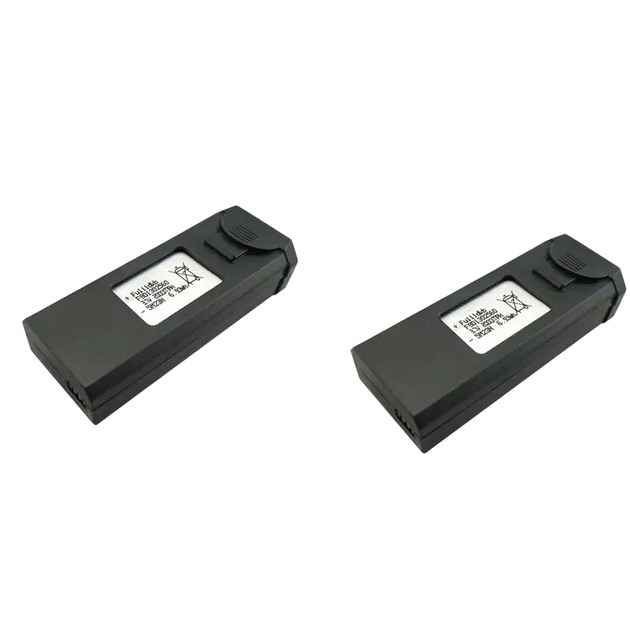 Lot de 3 batteries originales 3.7V 2000mAh pour drone S2S avec chargeur USB - 2 Pièce - Batterie