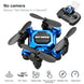 Mini drone pliable Any Drone 4K professionnel bleu métallique K04 - Bleu sans Appareil photo - Drone